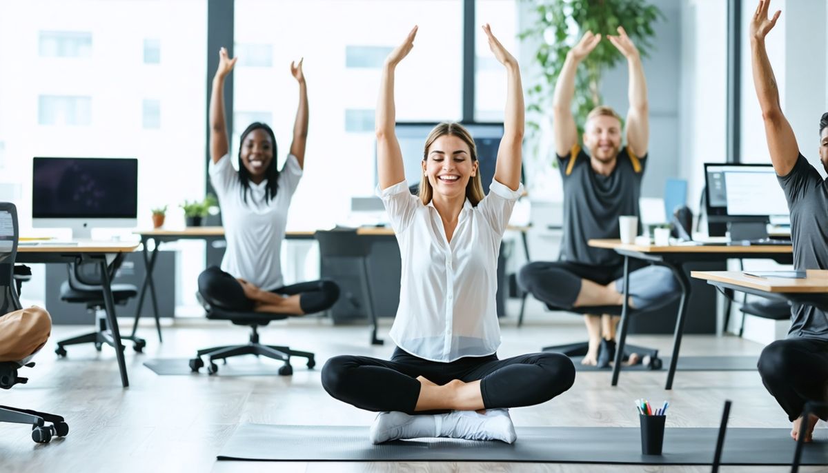 Ofiste Yapılabilecek Yoga Hareketleri ile Sağlıklı ve Dinç Kalın