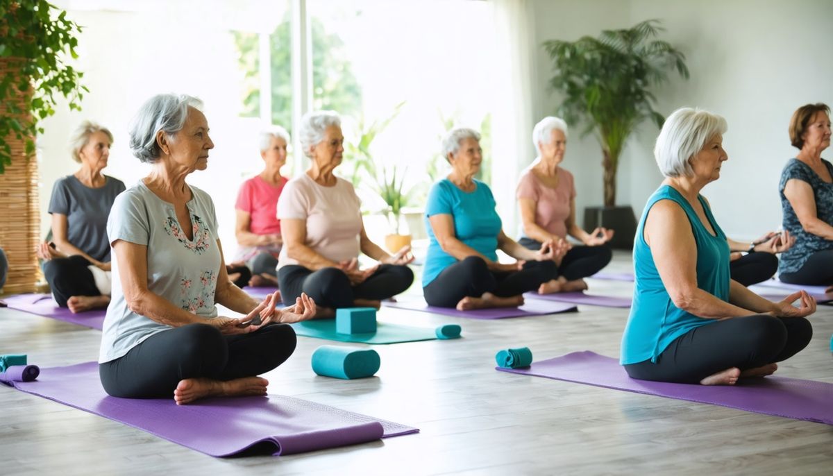 65+ İçin Güvenli Yoga: Denge, Esneklik ve Düşme Önleme