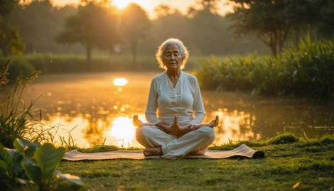 Yaşlılar İçin Rahatlatıcı Yoga Meditasyonu: Zihinsel ve Bedensel Sağlık İçin Prt