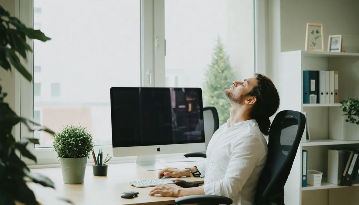 İş Yerinde Stresi Azaltan 10 Dakika Yoga ve Nefes Rutinleri