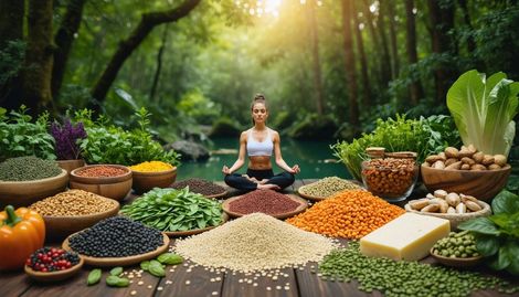 Bitkisel Proteinlerle Yoga Gücünüzü Artırın: Sağlıklı Beslenmenin Önemi