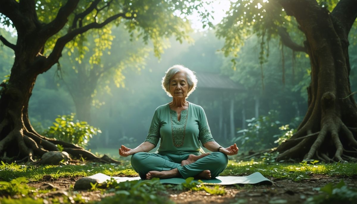 Yaşlılar İçin Rahatlatıcı Yoga Meditasyonu ile Zihinsel ve Bedensel Sağlık